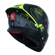 MT THUNDER 3 SV PRO T-X C2 HELMET (Matt Neon)