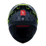 MT THUNDER 3 SV PRO T-X C2 HELMET (Matt Neon)