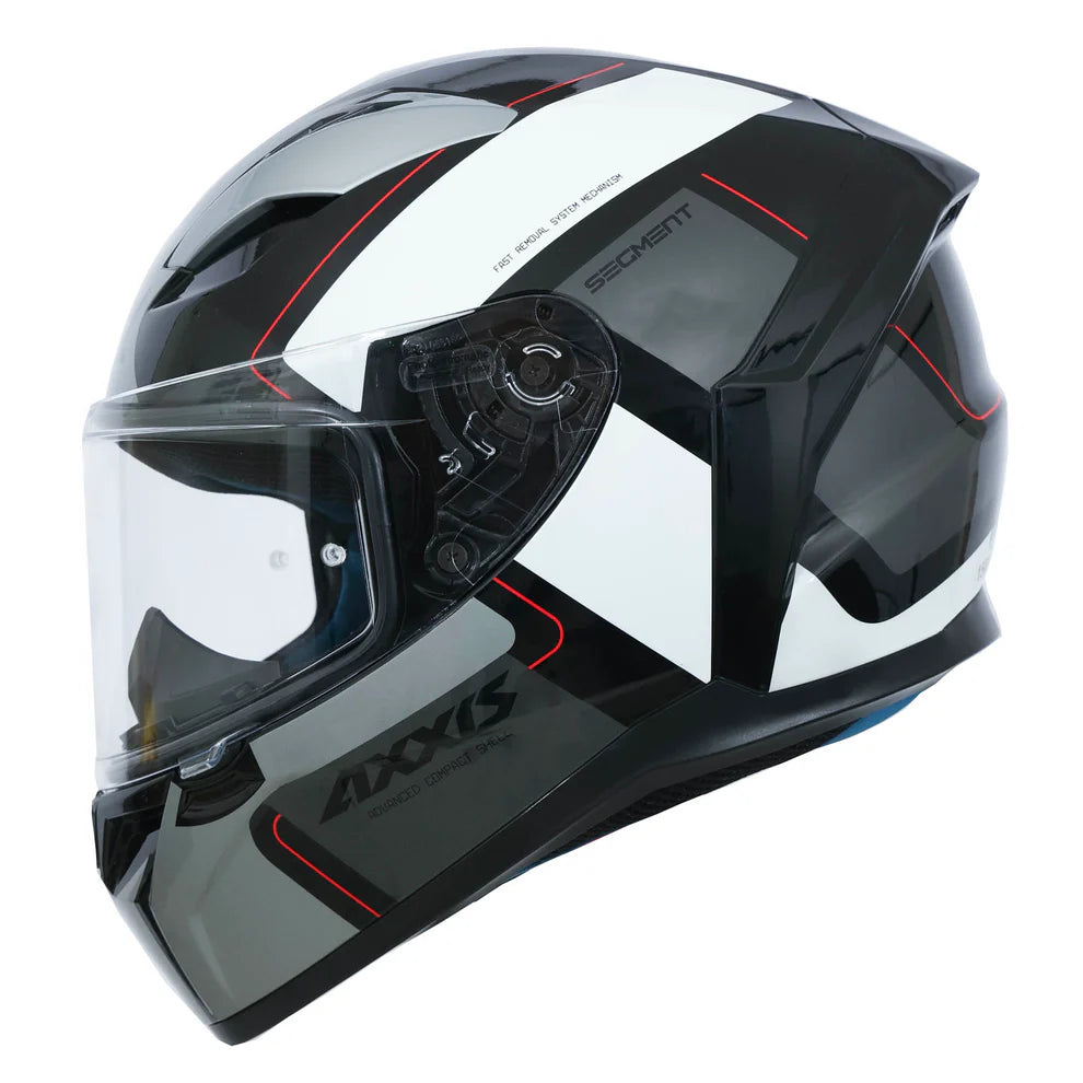 AXXIS FF117B SEGMENT VANTAGE B2 GLOSS HELMET