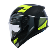 AXXIS FF117B SEGMENT VISUAL B3 FLUOR GLOSS HELMET