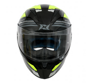 AXXIS FF117B SEGMENT VISUAL B3 FLUOR GLOSS HELMET