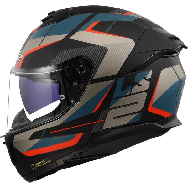 LS2 FF320 STREAM II - ROAD - M.BLACK BLUE