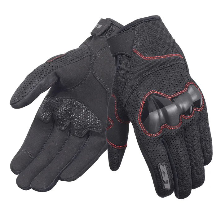 LS2 CHAKI EVO GLOVES - BLACK