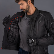 LS2 SEPANG JACKET - BLACK GREY - CE CLASS A CERTIFIED