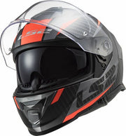 LS2 FF800 STORM II - RACER - M.TITANIUM ORANGE