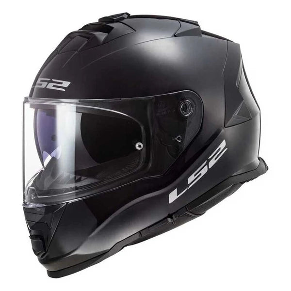 LS2 FF800 STORM II SOLID GLOSS BLACK