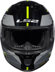 LS2 FF320 STREAM II - METEOR - BLACK H.V. YELLOW