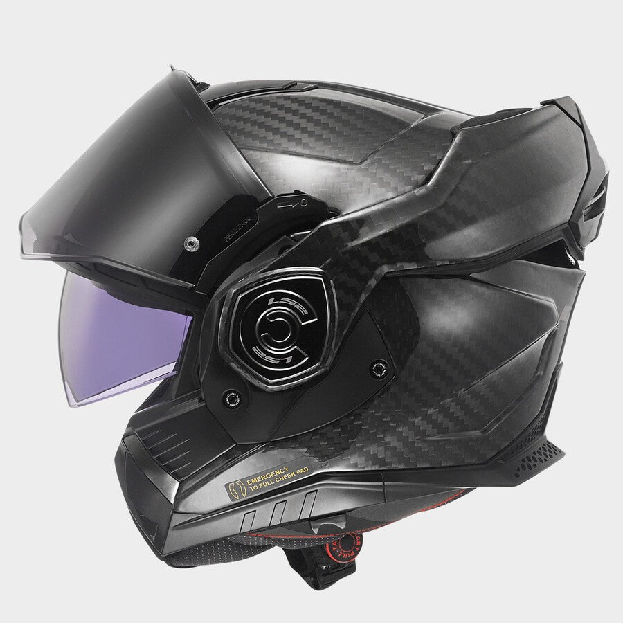 LS2 FF901 ADVANT X SOLID CARBON