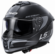 LS2 FF320 STREAM II - HITECH - M.BLACK 7C GREY