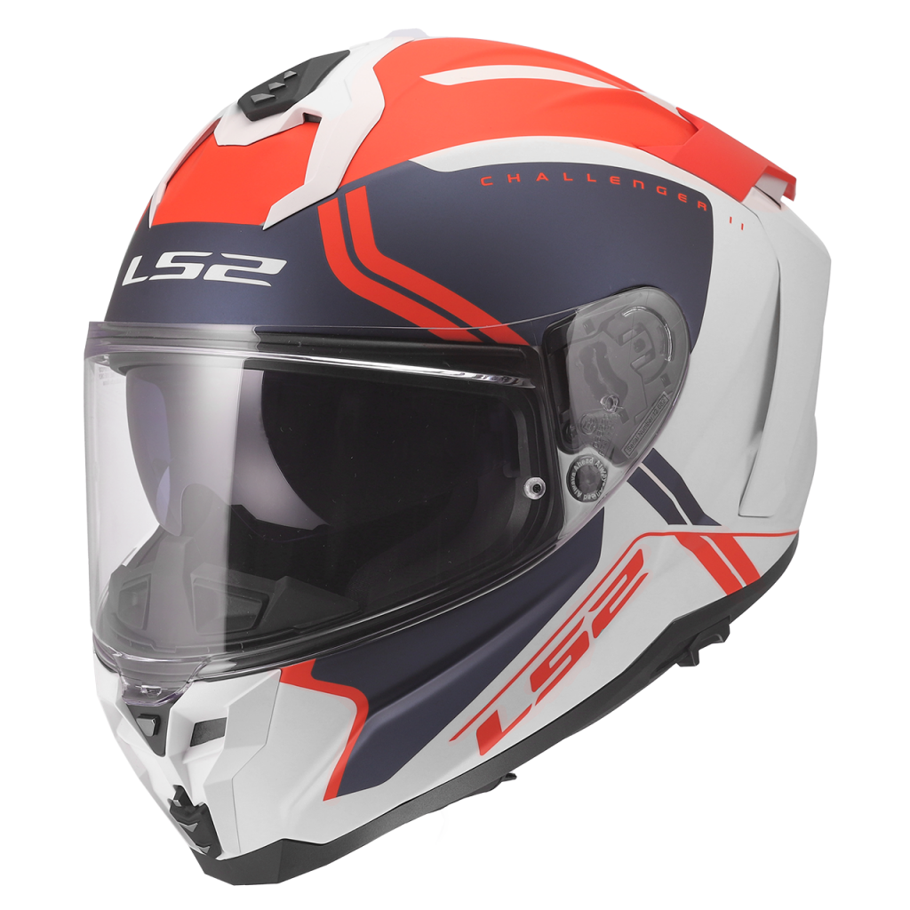 LS2 FF817 CHALLENGER II - TITAN - WHITE BLUE RED