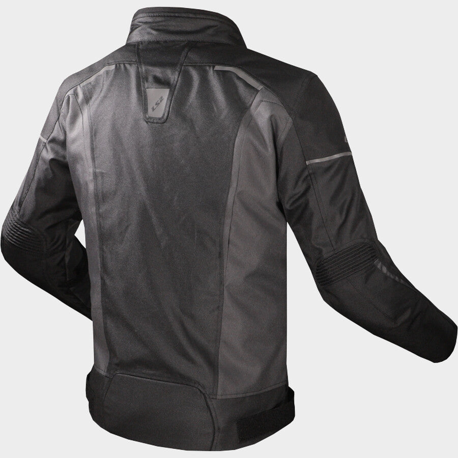LS2 SEPANG JACKET - BLACK GREY - CE CLASS A CERTIFIED