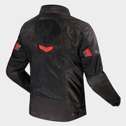 LS2 GARDA AIR JACKET - BLACK RED - CE CLASS A CERTIFIED