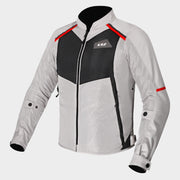 LS2 BREEZE JACKET - WHITE RED - CE CLASS A CERTIFIED JACKET