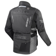 LS2 BREAKOUT MAN JACKET - BLACK SMOKE - CE CLASS AA CERTIFIED