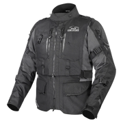 LS2 BREAKOUT MAN JACKET - BLACK SMOKE - CE CLASS AA CERTIFIED