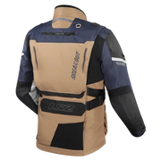LS2 BREAKOUT MAN JACKET - SAND BLUE GREY - CE CLASS AA CERTIFIED