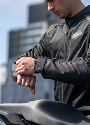 LS2 BREEZE JACKET - BLACK - CE CLASS A CERTIFIED JACKET