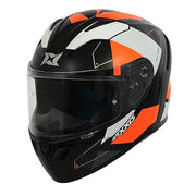 AXXIS FF117B SEGMENT SWITCH B14 FLUOR GLOSS HELMET