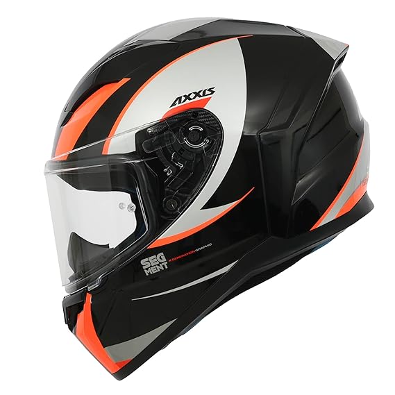 AXXIS FF117B SEGMENT X GENERATION B4 FLUOR GLOSS HELMET