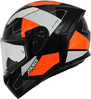 AXXIS FF117B SEGMENT SWITCH B14 FLUOR GLOSS HELMET
