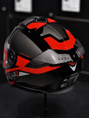 LS2 FF320 STREAM II - TRON - GLOSS BLACK RED
