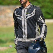 LS2 GARDA AIR JACKET - BLACK NEON - CE CLASS A CERTIFIED