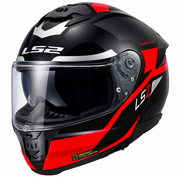 LS2 FF320 STREAM II - TRON - GLOSS BLACK RED