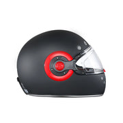 SMK RETRO SOLID Helmet - Matt Black - (MA230)