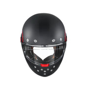 SMK RETRO SOLID Helmet - Matt Black - (MA230)