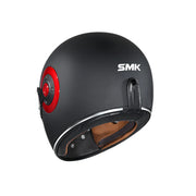 SMK RETRO SOLID Helmet - Matt Black - (MA230)