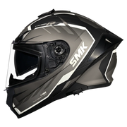 SMK TYPHOON AEROT Helmet - Matt Black Grey - (MA266)