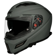 SMK AGNAR SOLID Helmet - Matt Nardo Grey - (MA600)