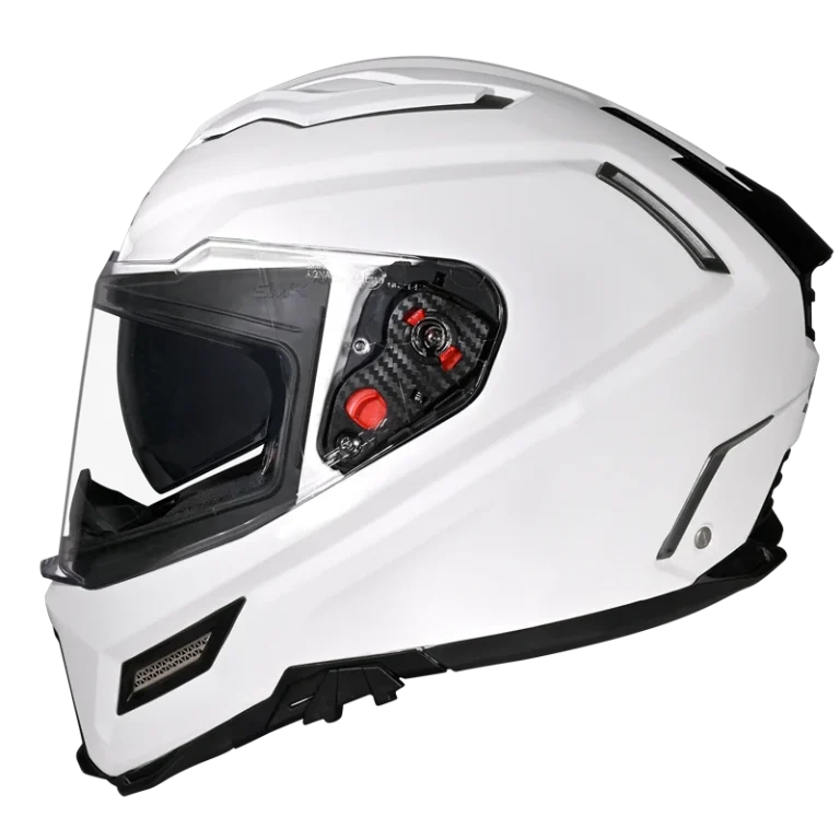 SMK AGNAR SOLID Helmet - Gloss White - (GL100)