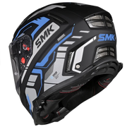 SMK AGNAR TEKTRON Helmet - Gloss Black Blue - (GL265)