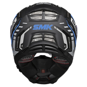 SMK AGNAR TEKTRON Helmet - Gloss Black Blue - (GL265)