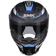 SMK AGNAR TEKTRON Helmet - Gloss Black Blue - (GL265)