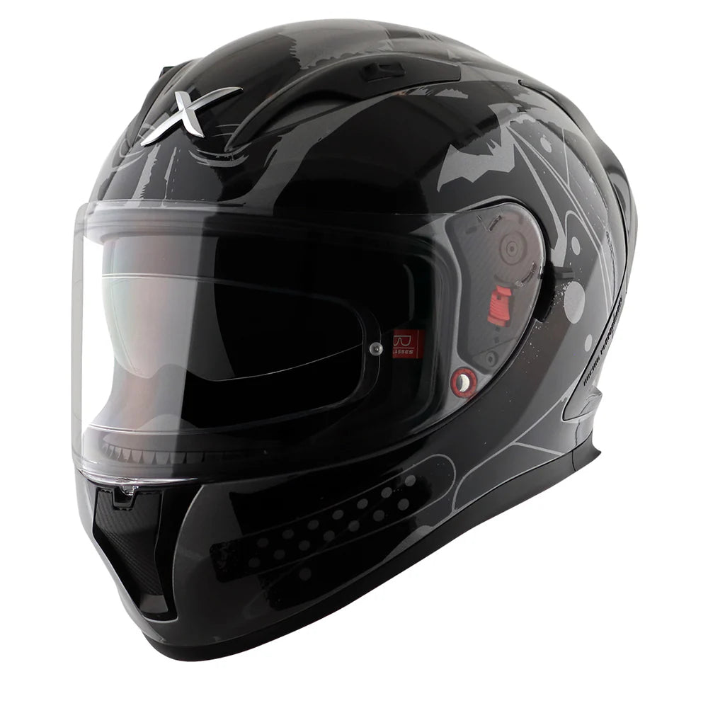 Axor Street DC Batman Helmet - Gloss Anthracite