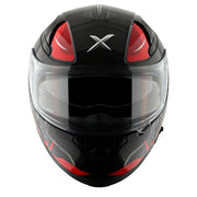 Axor Apex Hunter Helmet - Gloss Black Red