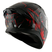 Axor Apex Hunter Helmet - Gloss Black Red