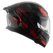 Axor Apex Hunter Helmet - Gloss Black Red