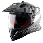 Axor X-Cross Dual Visor Helmet - Orbit - Gloss Athena Grey Black