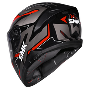 SMK TYPHOON AZONIX Helmet - Gloss Black Red - (GL263)