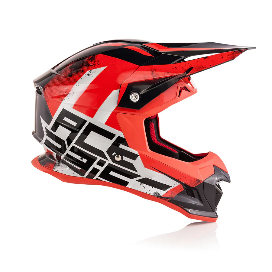 Acerbis Profile 4 Helmet - White/Red