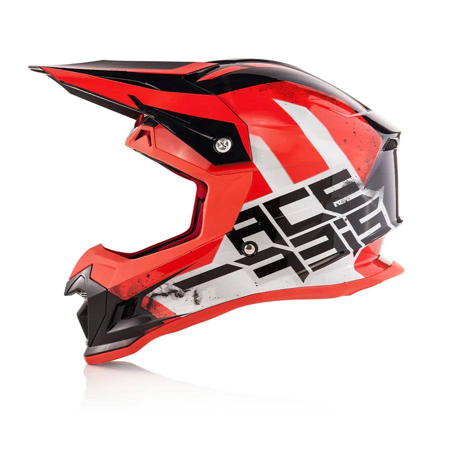 Acerbis Profile 4 Helmet - White/Red