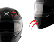 Axor Apex Marvel Black Panther Helmet - Gloss Black Purple