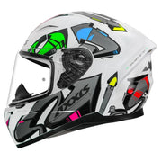 AXXIS FF117B SEGMENT ARROWS A2 GLOSS HELMET