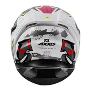 AXXIS FF117B SEGMENT ARROWS A2 GLOSS HELMET