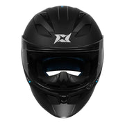 AXXIS FF117B SEGMENT SOLID A1 MATT BLACK HELMET