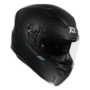 AXXIS FF117B SEGMENT SOLID A1 MATT BLACK HELMET