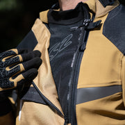 LS2 X-MASTER RIDING JACKET - SAND BLACK GREY - CE CLASS AA CERTIFIED